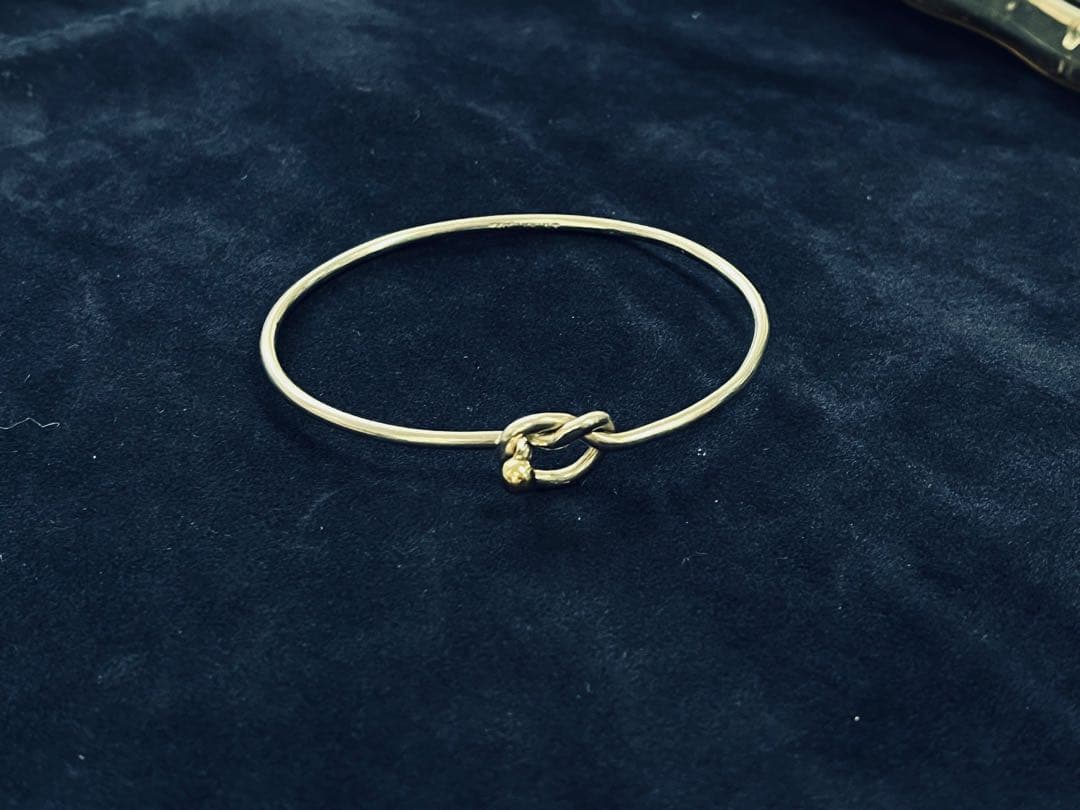Tiffany & Co. ヴィンテージ ノットデザイン バングル シルバー