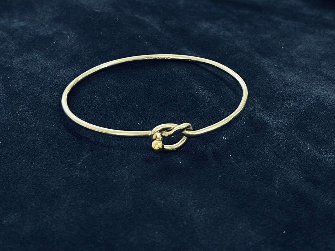 Tiffany & Co. ヴィンテージ ノットデザイン バングル シルバー