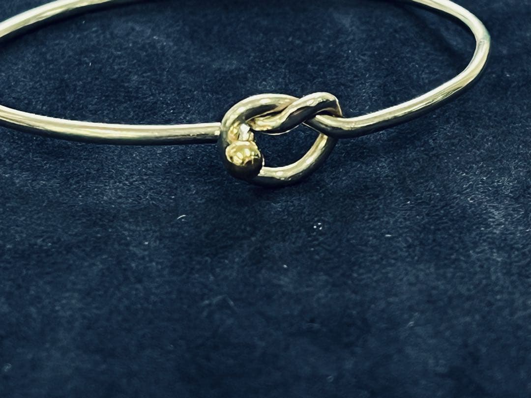 Tiffany & Co. ヴィンテージ ノットデザイン バングル シルバー