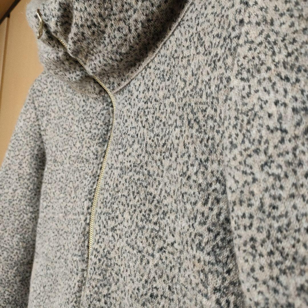美品✨HERNO ヘルノ 素材切替 ウール　ダウンジャケット　40