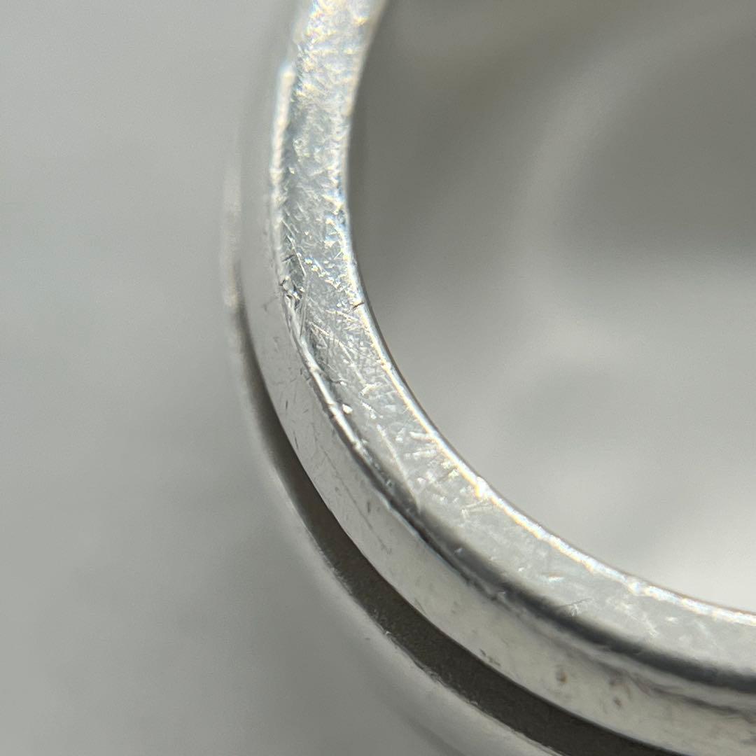 ティファニー TIFFANY グルーブドリング ダブルライン 10号 SV925