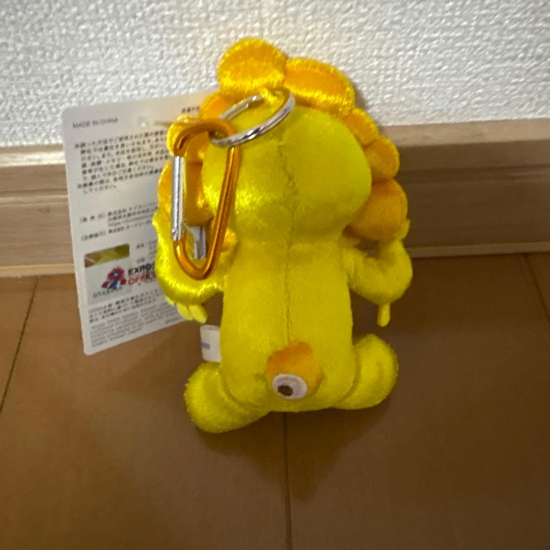 カラビナ付きミャクミャク　黄金