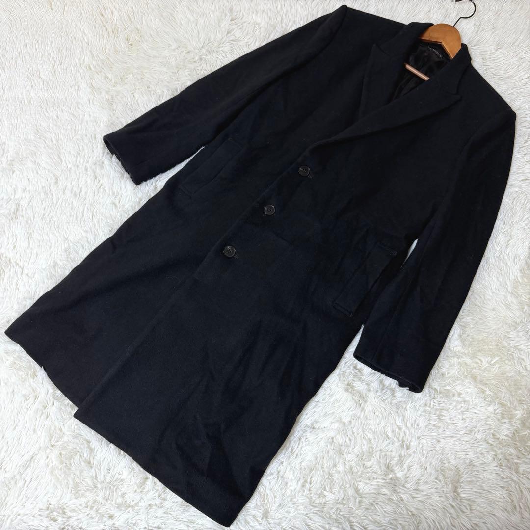 ドレスドアンドレスド チェスターコート カシミヤ混 サイズ4