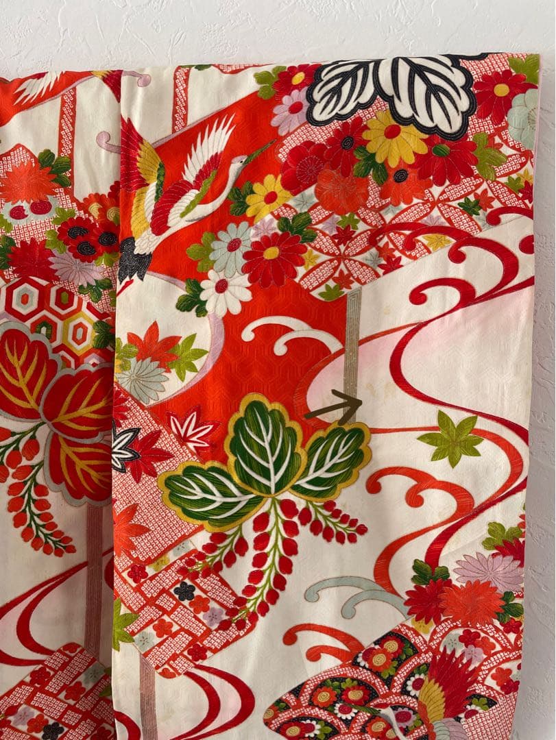 七五三　７歳　お着物セット　大寸サイズ作り帯セット