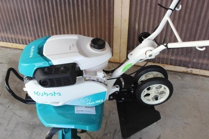 管理機・耕運機　クボタ　ミディー　TMS30　移動輪　培土器付き　A6903