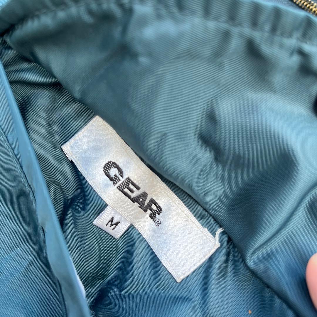 90〜00s GEAR MA-1 ブルゾン 中綿ジャケット リバーシブル メンズ