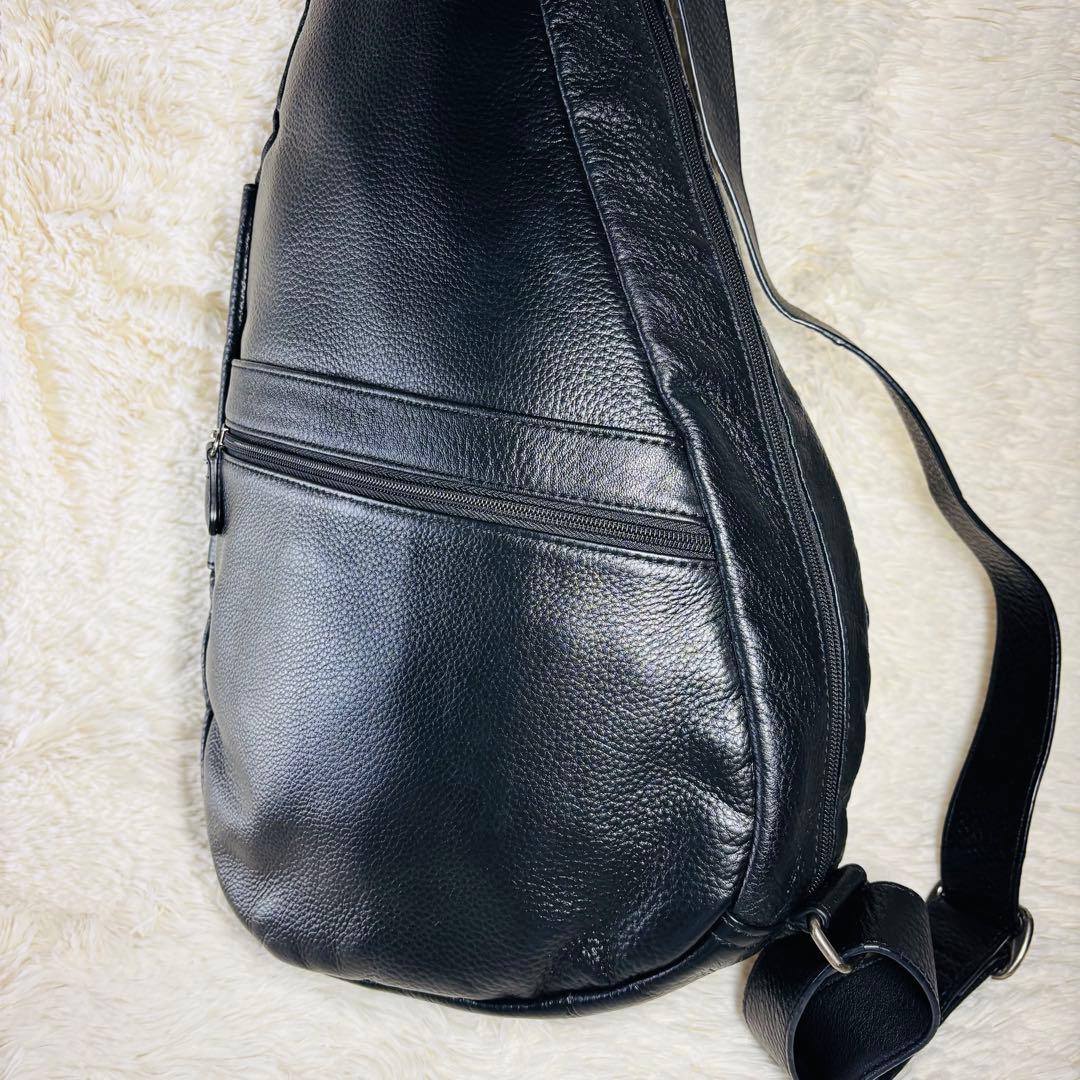healthy back bag ameri bag レザーM ヘルシー　バック