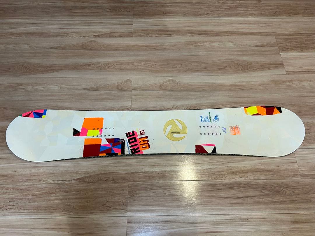 RIDE DH151cm × BURTONビンディングS