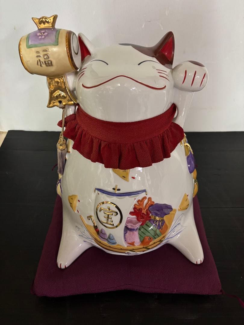 【特大‼️美品‼️‼️希少‼️】招き猫　置物　縁起物