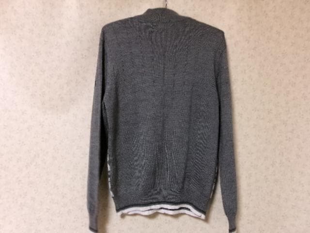 90321 PGA TOUR ハーフジップセーター　グレー　L