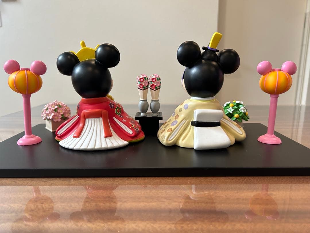 【値下げ】ミッキーミニー ひな祭り 親王飾り　ベルメゾン