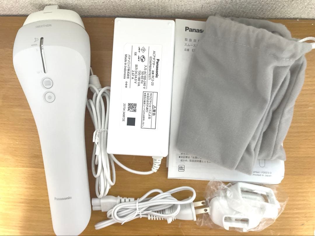 パナソニック　Panasonic 脱毛器　スムースエピ　ES-WP9A