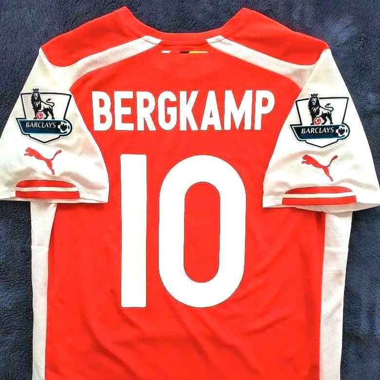 【激レア】アーセナル ベルカンプ 14/15 銅像記念ユニフォーム Lサイズ