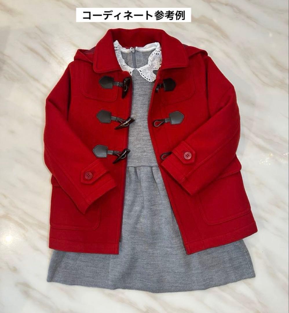 【新品】☆タルティーヌエショコラ☆ コート 赤 120㎝