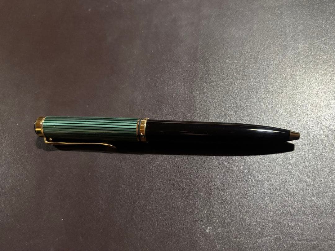 【値下げ不可・特別価格】ペリカン K600 ボールペン 緑縞