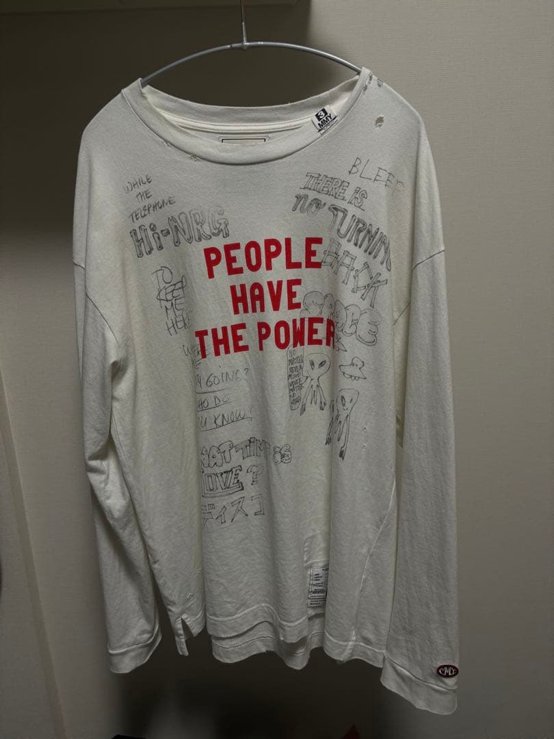 MIHARA YASUHIRO 24SS Distressed 長袖Tシャツ