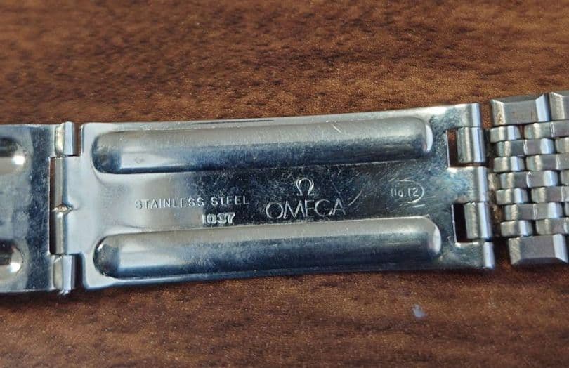 OMEGA ステンレススチール 金属ベルト