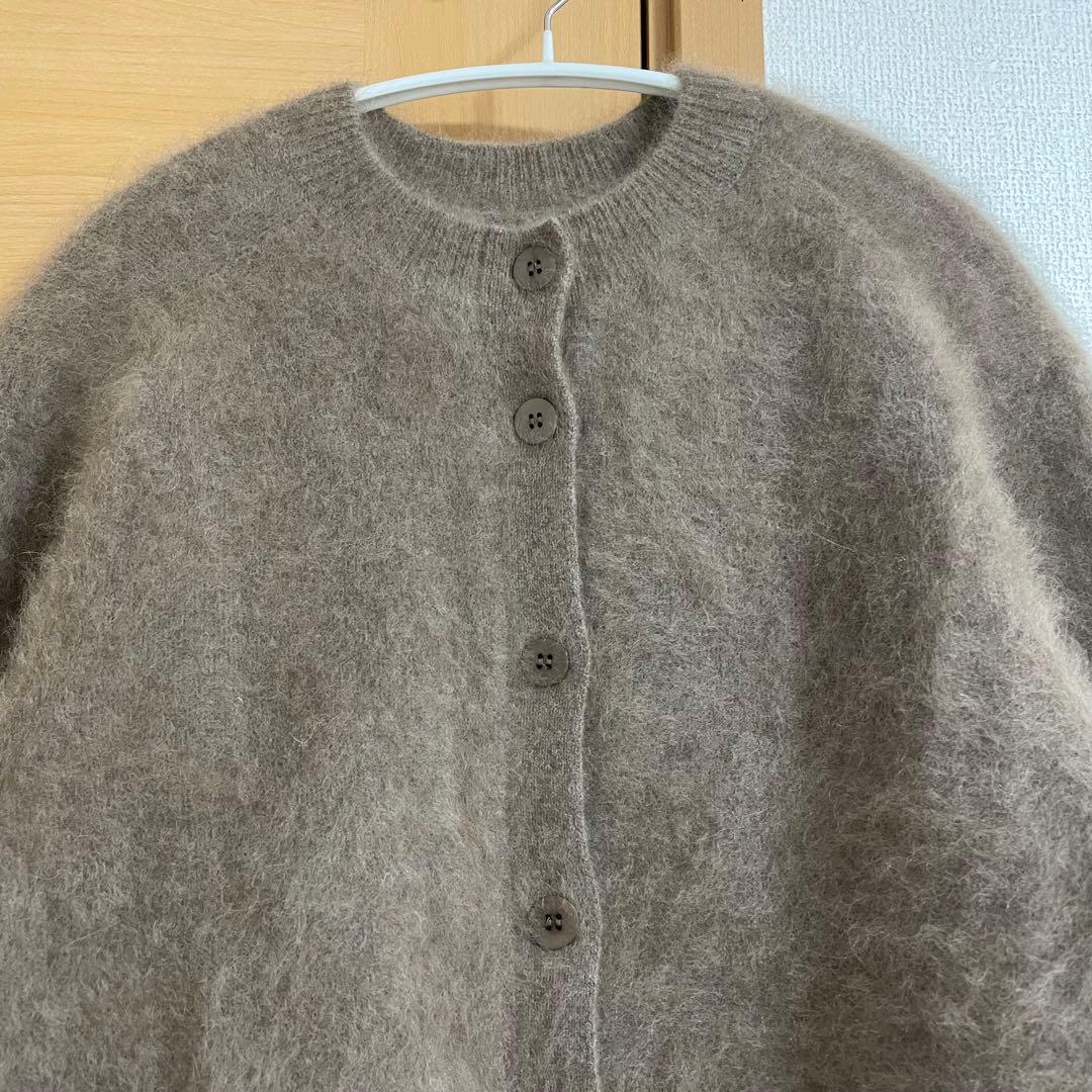 美品♡Plage プラージュ　Fur Back Open プルオーバー ブラウン