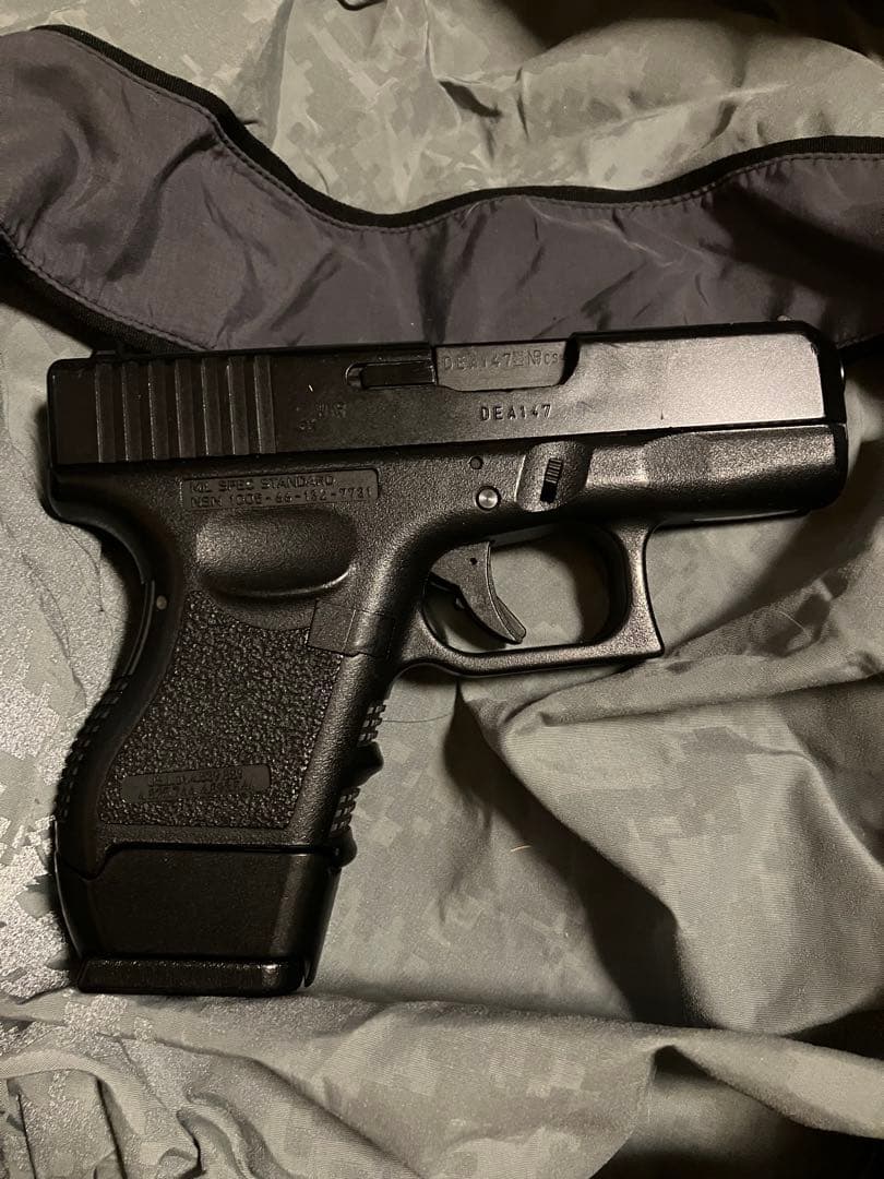 KSC製ガスブローバックハンドガン　グロック26C 刻印カスタム　警視庁