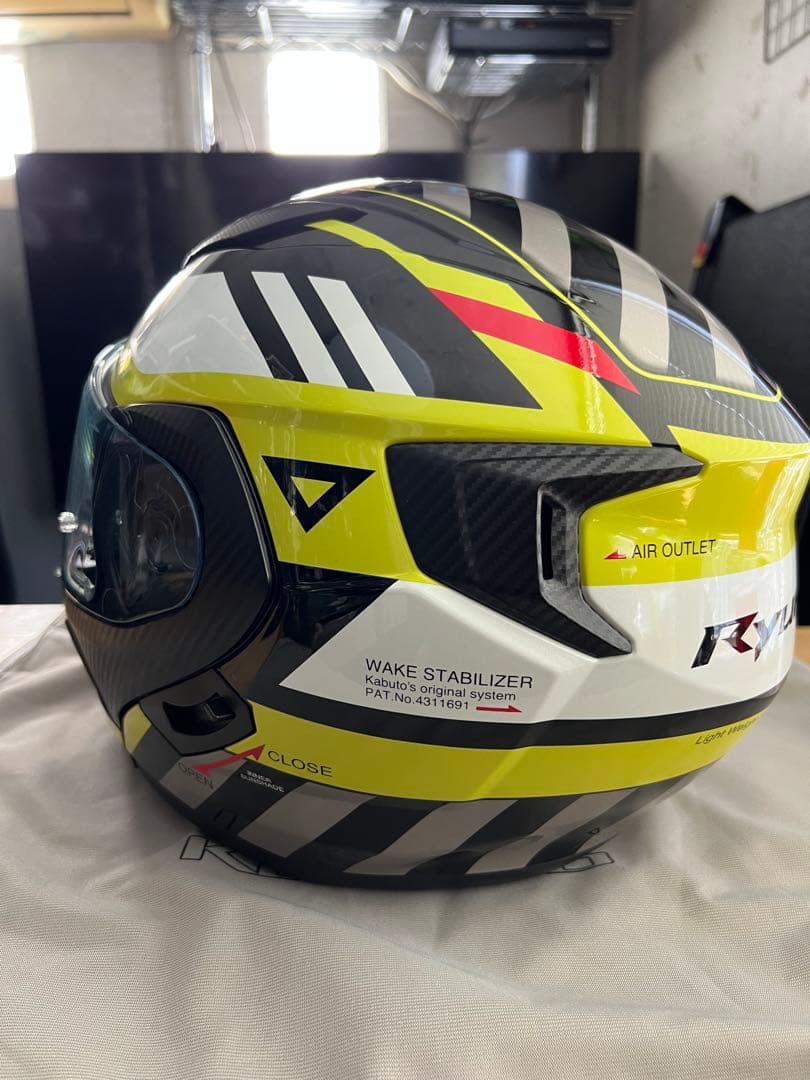 OGK Kabuto RYUKI ALERT イエロー (M サイズ )