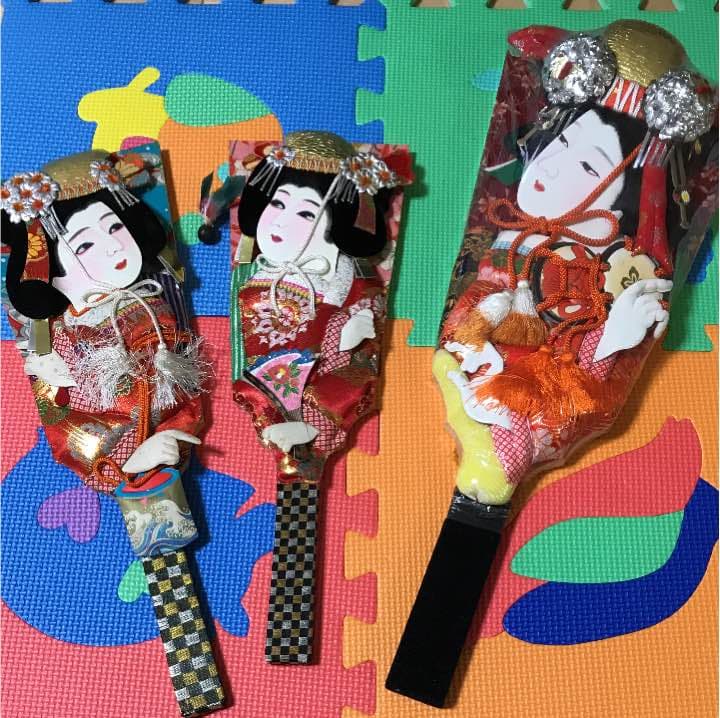 羽子板飾り 3本セット