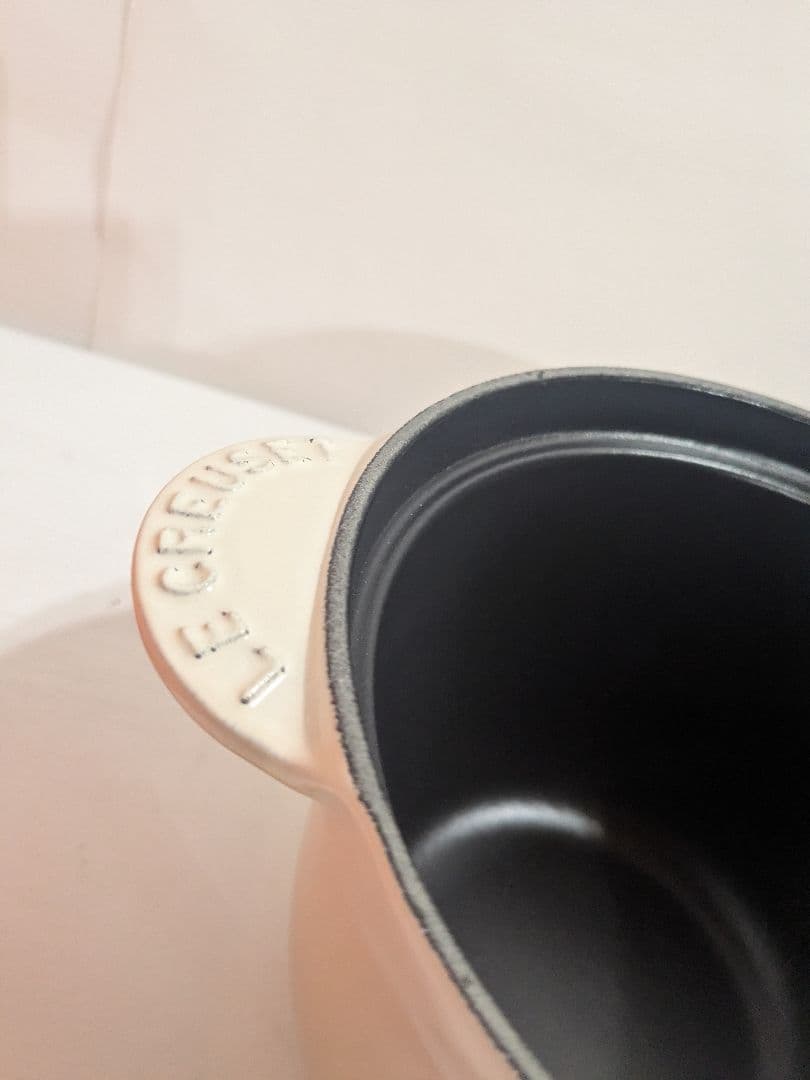 未使用　ルクルーゼ ココット エブリィ 18 ホーロー鍋 2Lデューン　インナー