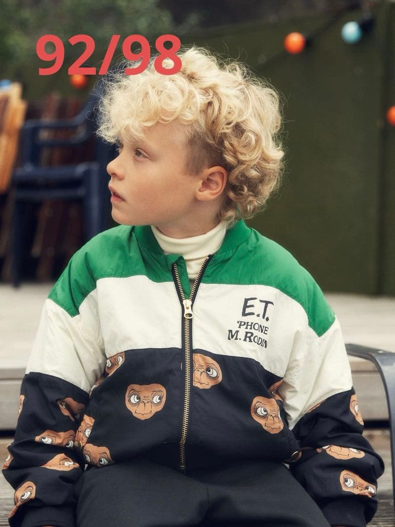 mini rodini E.T. アウター BASEBALL JACKET