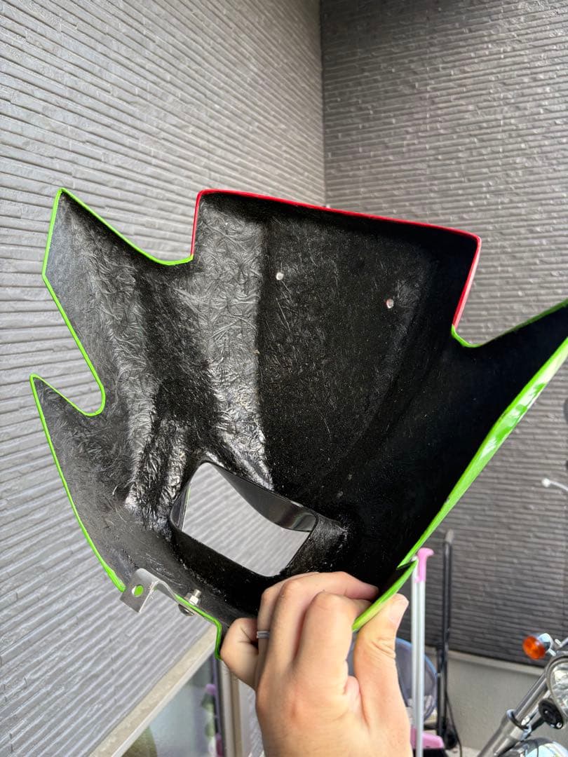 最終値下KSR110カウルセット ノジマNOJIMA 4点セット Fフェンダー無