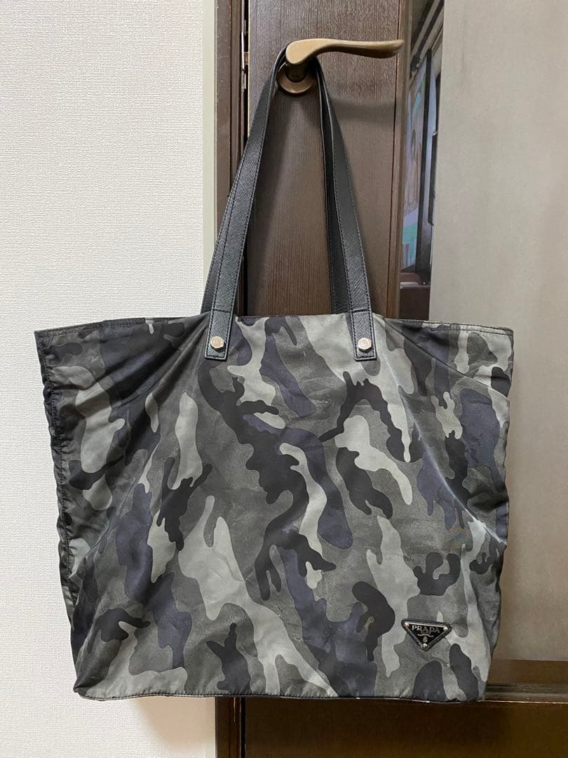 PRADA カモフラージュ トートバッグ