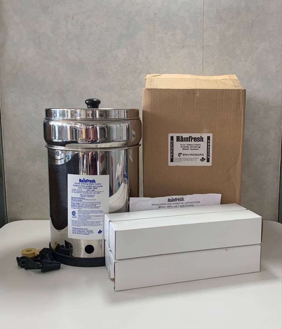 Rainfresh 浄水ポット SM4U with 7300G カートリッジ