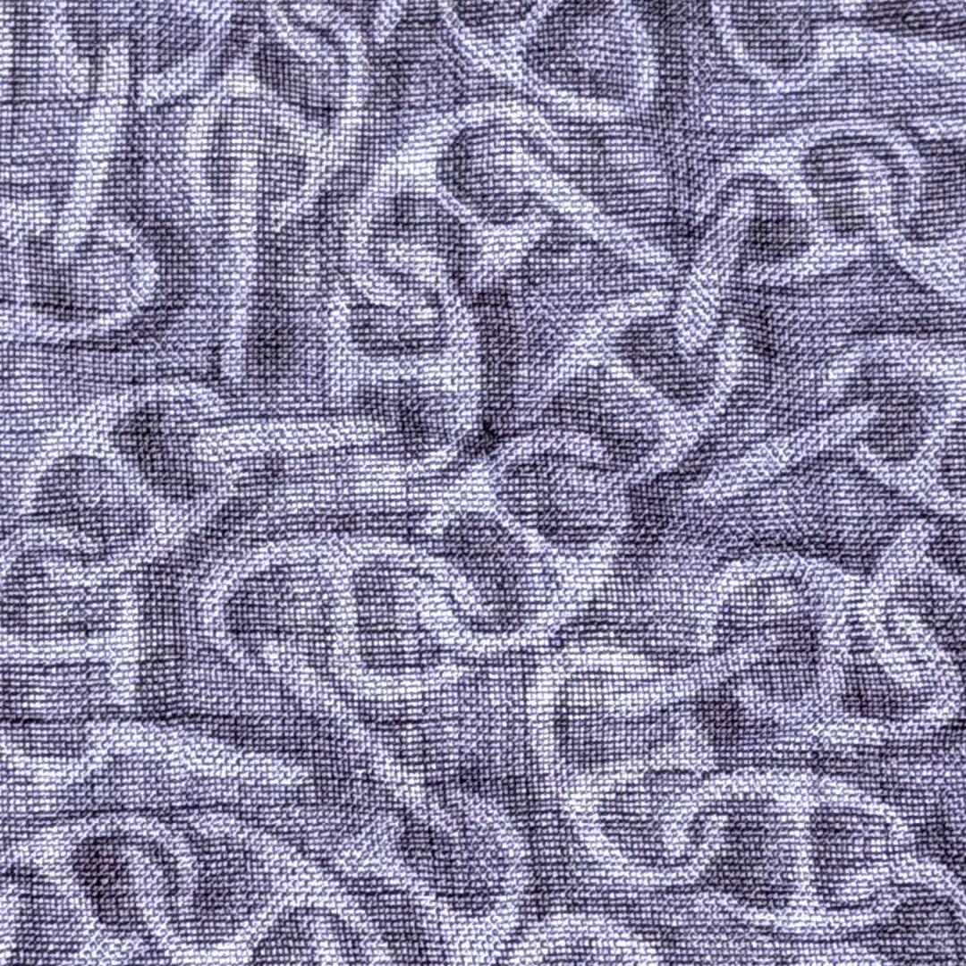 エルメス　大判スカーフ　ストール シェーヌダンクル柄　ウール×シルク