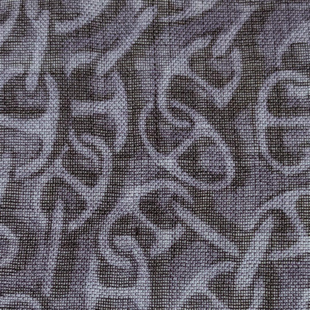 エルメス　大判スカーフ　ストール シェーヌダンクル柄　ウール×シルク