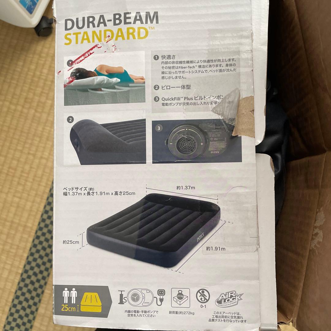 INTEX DURA-BEAM STANDARD エアーベッド ダブルサイズ