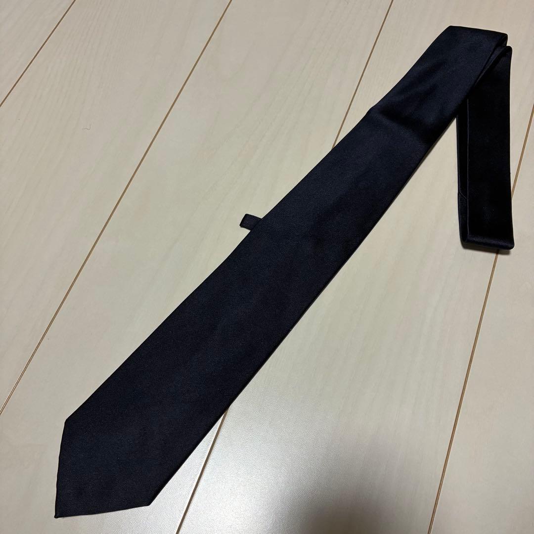 SIAMO VICINI ユナイテッドアローズ ネイビーソリッドタイ