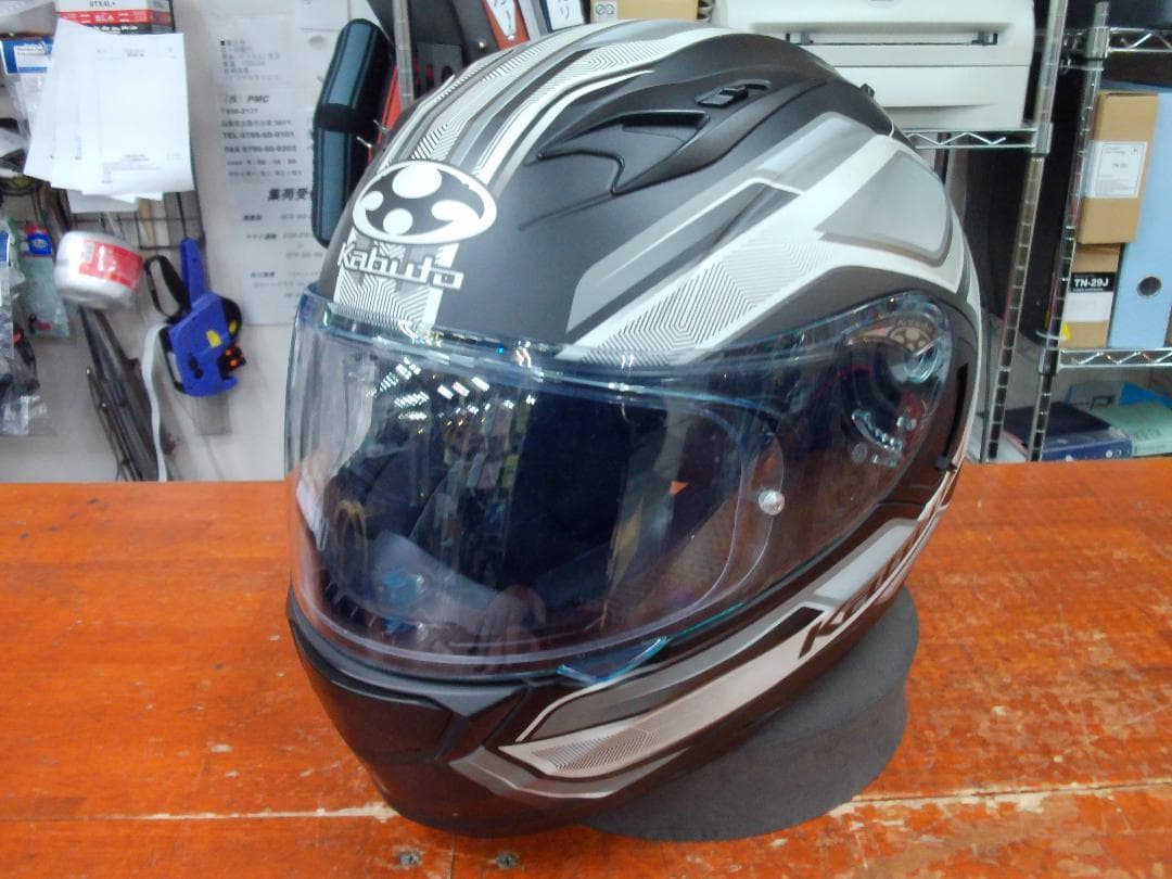 OGK　KABUTO　カムイ3　グラフィックモデル　サイズL チークパッド新品！