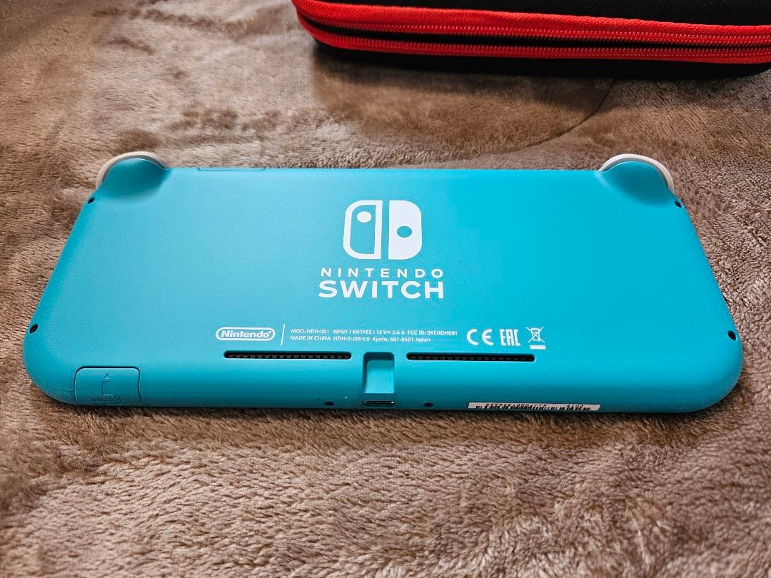 Nintendo Switch Lite ターコイズ 本体とケース付き