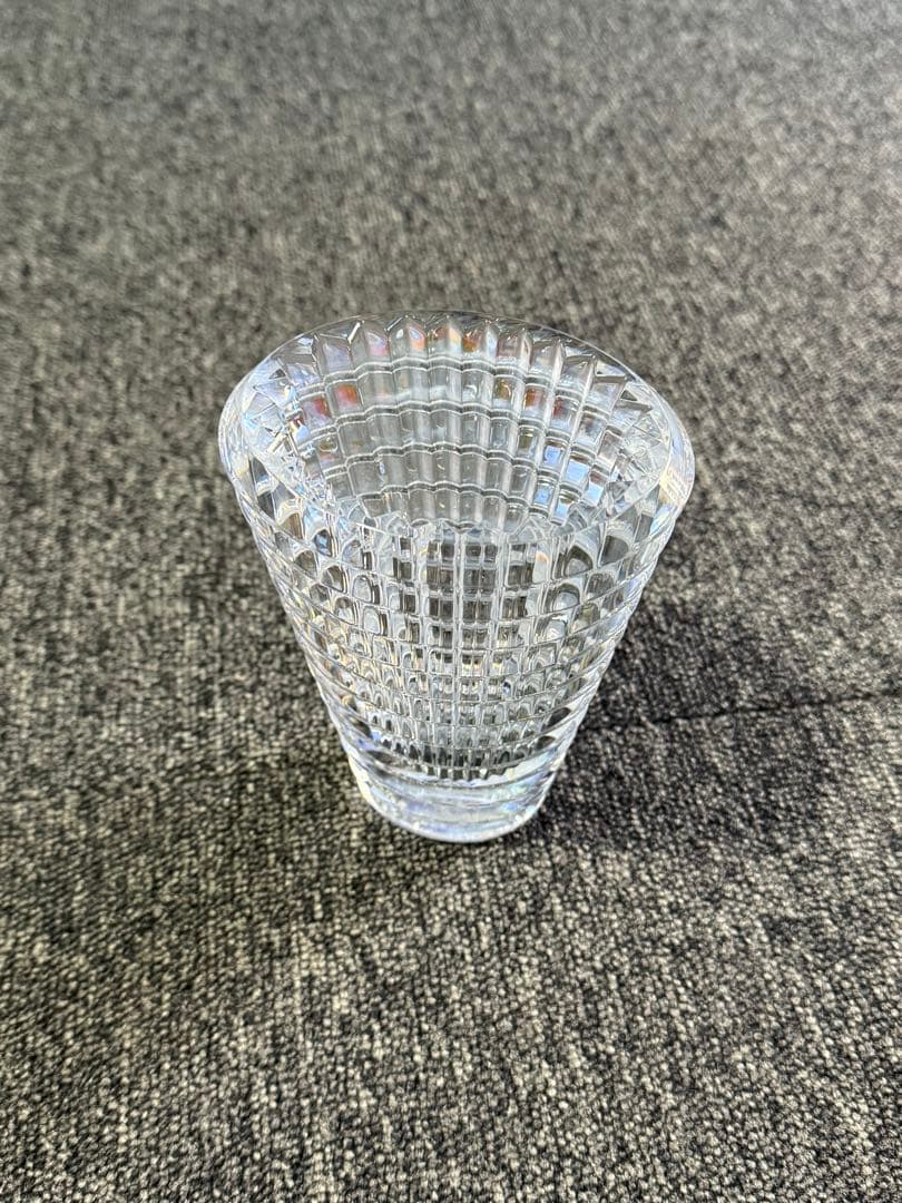 【極美品】 バカラ フラワーベース S 花瓶 クリスタルガラス 国内正規品