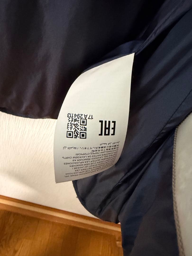 TATRAS ウールダウンジャケット　ネイビー　Lサイズ　(3)