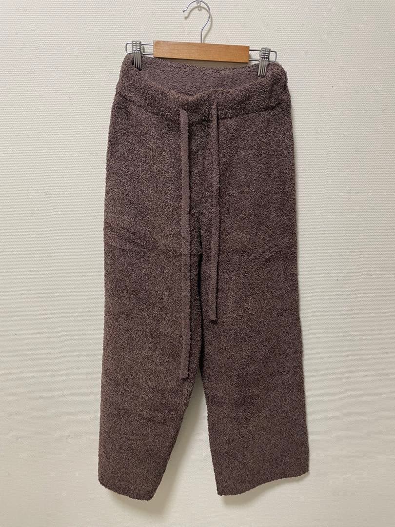 ジェラピケ　パウダーメランジベアジャガードプルオーバー&ロングパンツセット