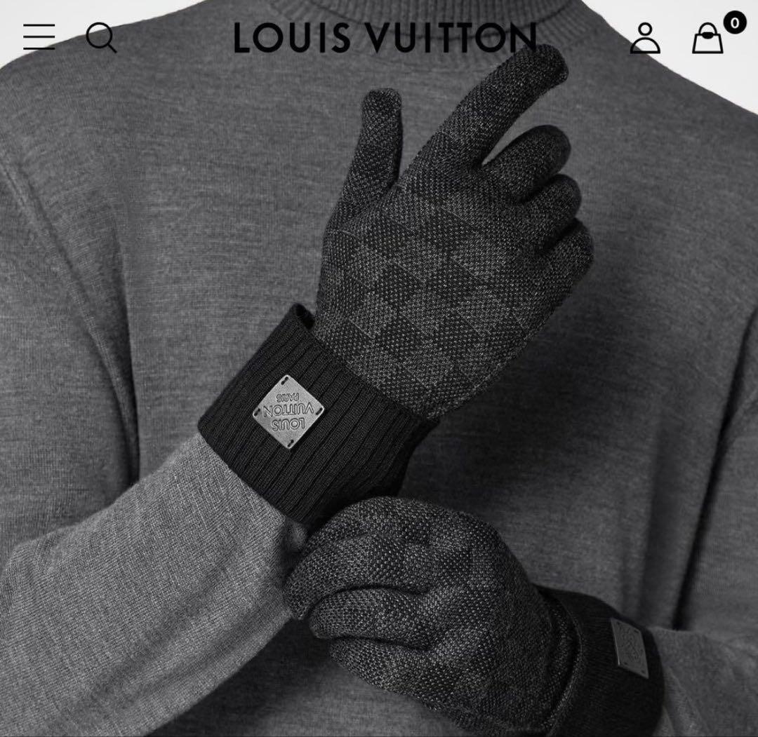 ヴィトン　手袋　ダミエ