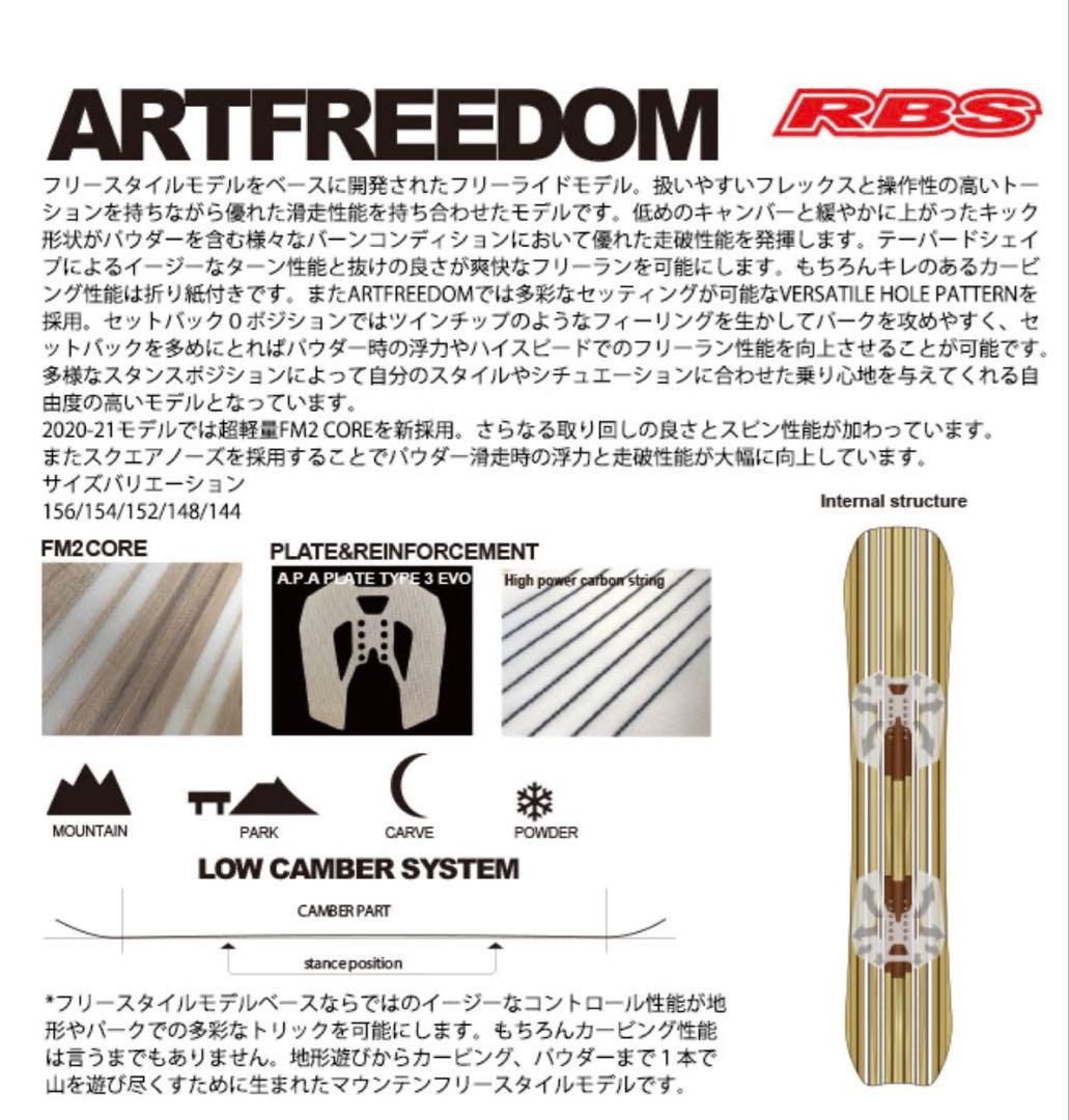 【NOVEMBER】ARTFREEDOM20-21 スノーボード