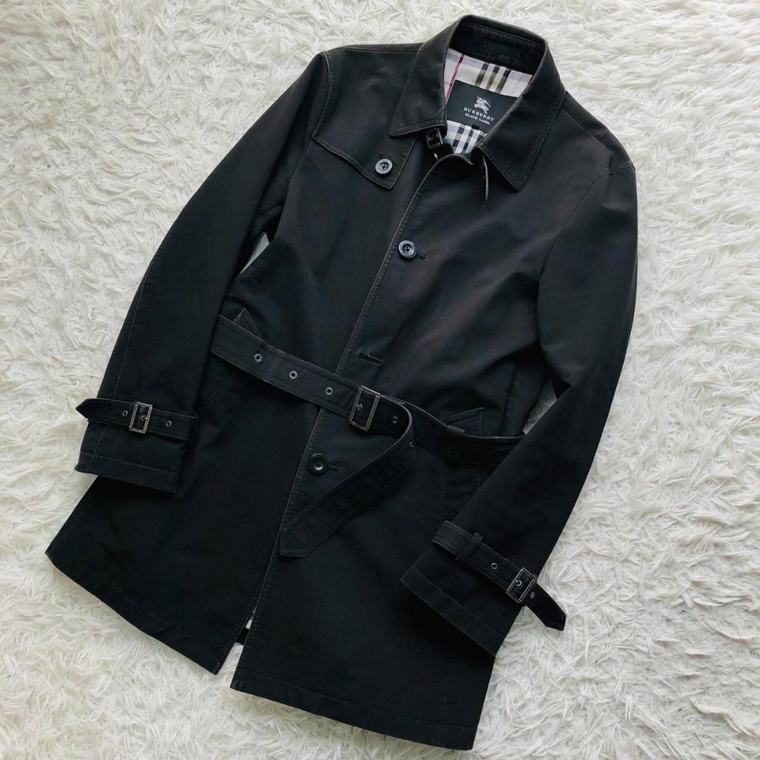 【大人気】バーバリーブラックレーベル★トレンチコート ノバチェック Lサイズ