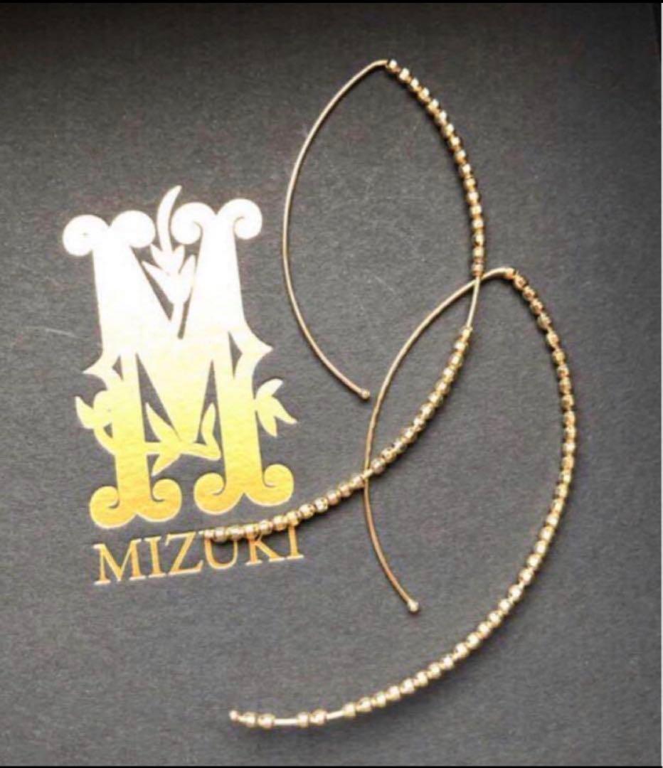 MIZUKI⭐︎14KYG バナナフープピアス