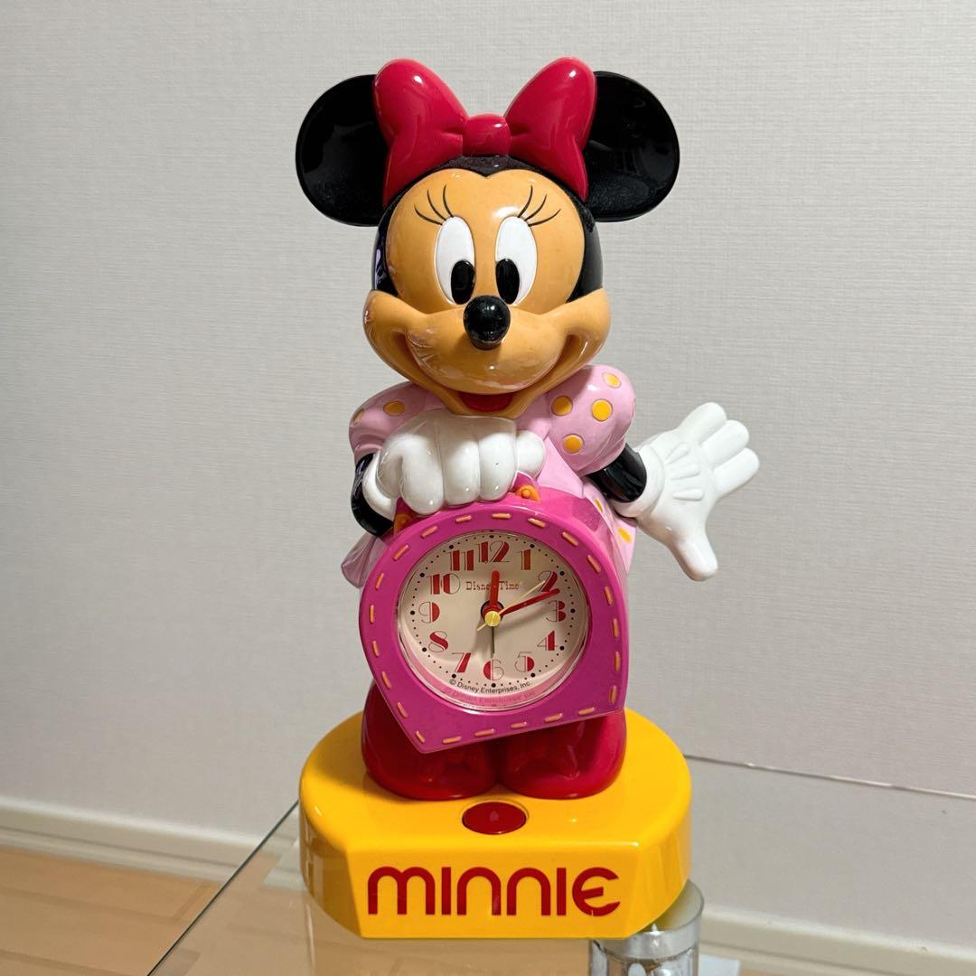 30年前レトロミニー フィギュア型置時計