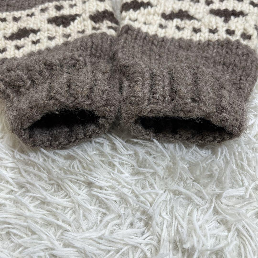 【美品】KANATA カウチン　サンダーバード M ハンドメイド　カナダ製