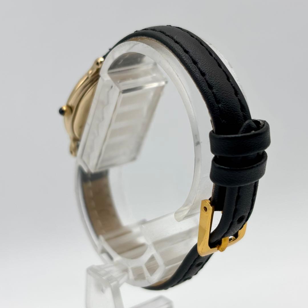 稼動品 ✨SEIKO EXCELINE オーバル シェル文字盤 レディース腕時計