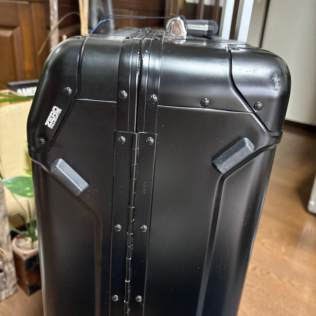 えでぃさま専用無骨なゼロハリバートンアルミ製スーツケースZRG28-BK 難あり