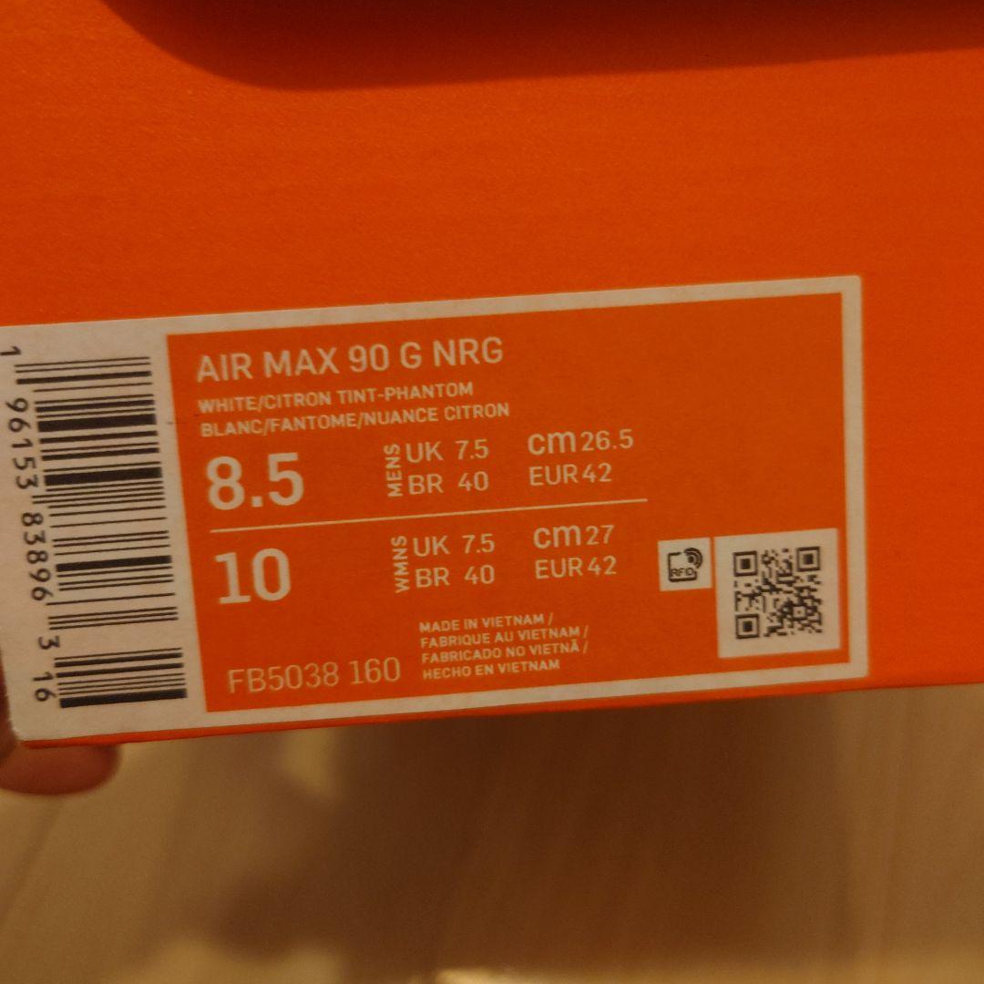 新品 NIKE AIR MAX ゴルフシューズ