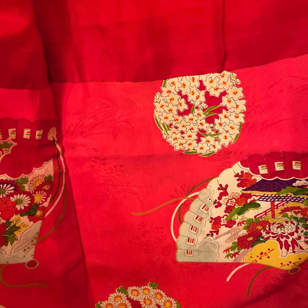 大正ロマン　アンティーク着物　昭和レトロ着物　着物