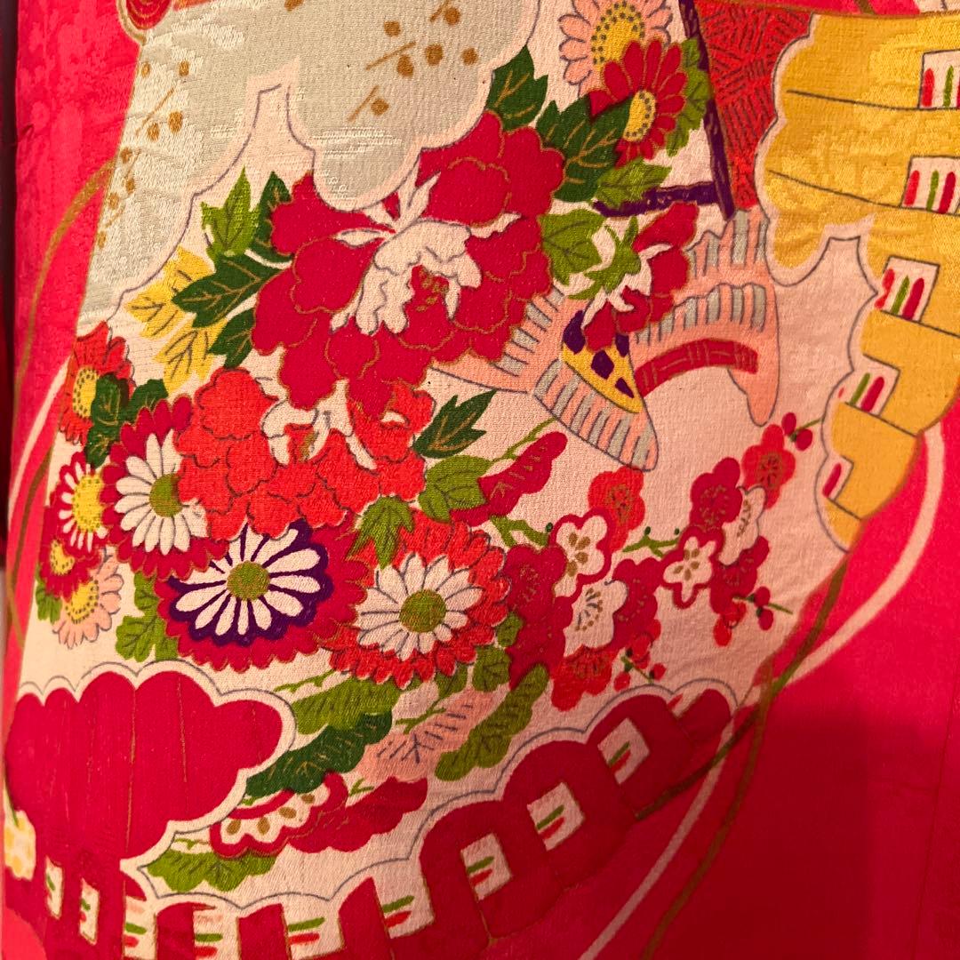 大正ロマン　アンティーク着物　昭和レトロ着物　着物